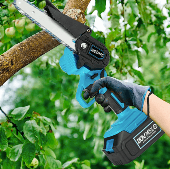 CutMaster™️ - Tronçonneuse portable à batterie