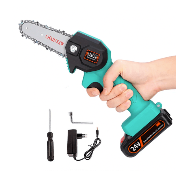 CutMaster™️ - Tronçonneuse portable à batterie